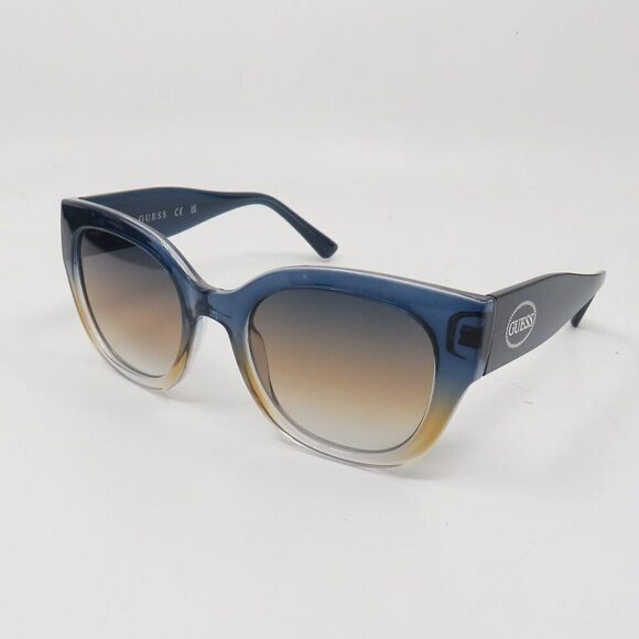 Guess Factory New GF6154/S 92F Blue Faded/Brown Gradient Sunglasses main image 5